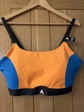 Image of Adidas Aeroimpact Luxe Training Light Support Bra Low Impact Sports XL D-DD NEW