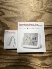 Image of SwitchBot Hygrometer Humidity Monitor, Meter Pro Bundle ! New Sealed
