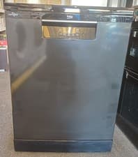 Image of Beko 60cm Freestanding Dishwasher In Black BDFN15330B
