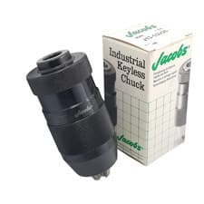 Image of Jacobs Industrial High Precision Keyless Chuck 1-13mm Capacity J13 1/2"x20 Mount