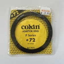 Image of Cokin P Series 72mm Adapter Ring P472 Made in France Thread to P System Camera
