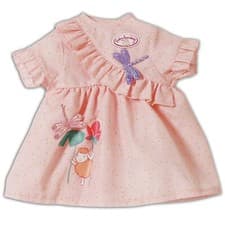 Image of Baby Annabell Jumpsuit Or Dress For 46cm Doll Outfit Pink Blue Pyjama Romper