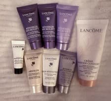 Image of 8 Pc Set New Lancôme Renergie Microlight & Lift, Absolu, Mousse, Eye Cream, Reso