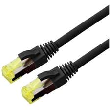 Image of Roline 21.15.0752 network cable RJ45 CAT 6A S/FTP 2 m black