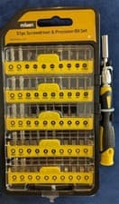 Image of Rolson 51pc Screwdriver & Precision Bit Set 28288