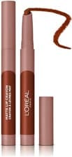 Image of L'Oreal Paris Infallible Very Matte Lip Crayon Lipstick, Smudge Proof, Red Lips