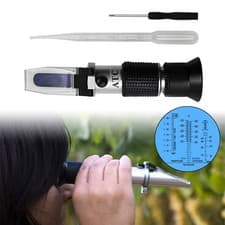 Image of Car Antifreeze Battery Acid Engine Coolant Tester Glycol Refractometer Handheld