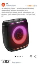 Image of JBL PartyBox Encore 2 – Portable Party Speaker with Wireless Mic & Light Show