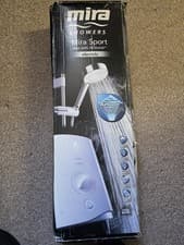 Image of mira sport max airboost 9kw electric shower