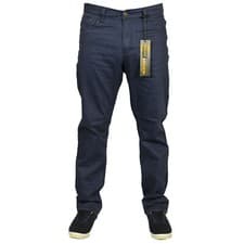 Image of Mens Chinos Trousers Straight Leg Denim Trouser Pants for Men UK, 28W to 40W