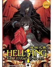 Image of DVD Anime HELLSING Complete TV Series (1-13 End + 10 OVA) English Dub