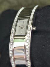 Image of Oasis B532 Ladies Dress/Casual Watch Silver Tone, Cristals + Box + New Battery
