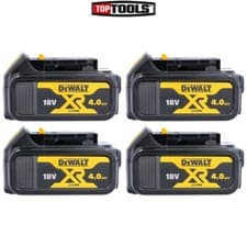 Image of DeWalt Genuine DCB182/4 18v 4.0Ah XR Li-Ion Battery Packs 4pk