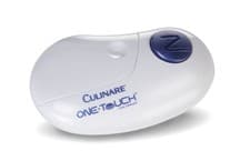 Image of One Touch Electronic Tin Opener White Plastic/Stainless Steel Automatic Can
