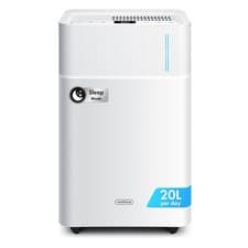 Image of VonHaus Dehumidifier 20L/Day, 4.5L Water Tank, For Laundry Drying & More