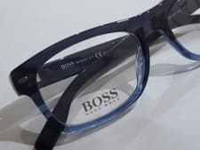 Image of Hugo Boss Eyeglasses 0519 ALD Blue Glasses Frames Optical Eyewear Rx 51-15-140