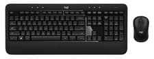 Image of Logitech MK540 Advanced Combo Wireless Keyboard and Mouse, Black ''UK LAYOUT''