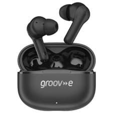 Image of Groov-e GVTW04BK Jive Buds True Wireless Earphones With Charging Case - Black