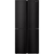 Image of Fridgemaster MQ79394EB 79cm Frost Free American Fridge Freezer Black E Rated