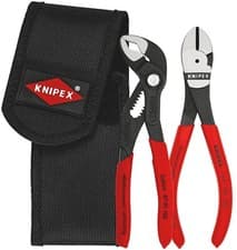 Image of Knipex 00 20 72 V02 2 Piece Mini Pliers Set Cobra & Side Cutting Snips Plier