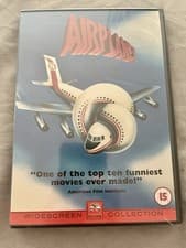 Image of Airplane Movie DVD 1980 version released paramount 2001 widescreen new sealed