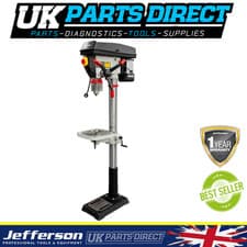 Image of Jefferson 750W Bench Pillar Drill 230V | 12 Speed