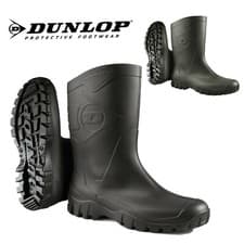 Image of Mens Dunlop Short Wellington Wellies Garden Waterproof Rain Gum Wide Ankle Boots