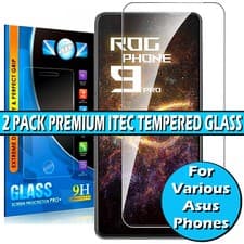 Image of For Asus Rog Phone 9 8 Pro Zenfone 10 11 Ultra Tempered Glass Screen Protector