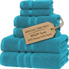 Image of Luxury Towels Bale Set 800 GSM 100% Egyptian Cotton Face Hand Bath Sheet Towels