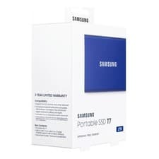 Image of Samsung T7 2tb portable external ssd