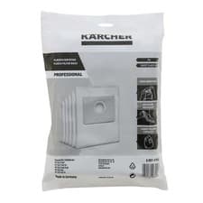 Image of Karcher Fleece Cloth Filter Dust Bags NT35/1 Wet & Dry Vacuum Cleaners Pack of 5