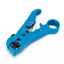 Image of Multi Functional Cable Stripper(Blue) Coax Cable Stripper