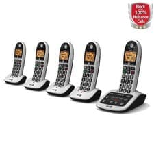Image of BT 4600 Cordless Phones, Five Handset with Big Buttons