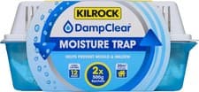 Image of Kilrock Damp Clear Dehumidifier Moisture Trap With 2X 500g Sachets Long Lasting