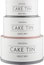 Image of Mason Cash Innovative Kitchen Set of 3 Cake Tins | Nesting & Stackable Cake
