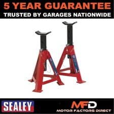 Image of Sealey Axle Stands (Pair) 5 Tonne Capacity per Stand AS5000