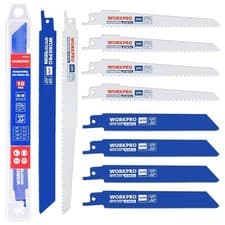 Image of 10Pcs 152/230mm Reciprocating Saw Blades Bi-Metal Saw Blades Set for Metal/Wood