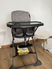 Image of Kinderkraft FOLDEE Highchair, Baby Chair, Ergonomic, Comfortable