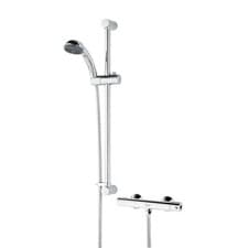 Image of Bristan Zing Thermostatic Cool Touch Shower Bar Valve Exposed Mixer Handset