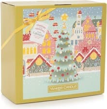 Image of Yankee Candle - Advent Calendar Book 2024 | 12 Votive Candles | 12 Tea Lights |