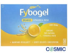 Image of Fybogel Orange Ispaghula Husk Natural Fibre Drink 30 Sachets