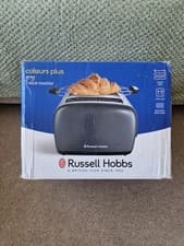 Image of Russell Hobbs Colours Plus 23332 2-Slice Toaster Grey - European Plug