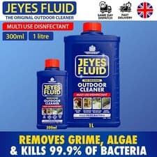 Image of Jeyes Fluid Outdoor Cleaner 300ml - 1L for Greenhouses Paths Pet Housing Liquid
