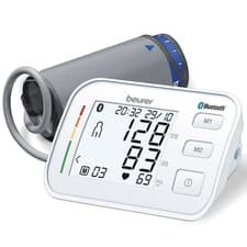 Image of Beurer BM57 Upper Arm Blood Pressure Monitor Large Cuff 43cm App Arythmia NEW