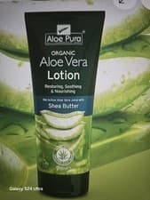 Image of Aloe Pura Aloe Vera Organic Lotion 200ml With Shea Butter & Vitamin E