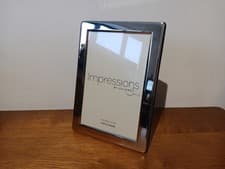 Image of Impressions 4" x 6" Silverplated Photo Frame 3619S