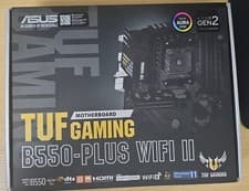 Image of ASUS TUF GAMING B550-PLUS WIFI II DDR4 ATX Socket AM4 Motherboard