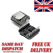 Image of DFPlayer (MP3-TF-16p) Mini MP3 Player Module For Arduino TF Card MP3/WMA/WAV