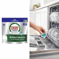 Image of Fairy Professional All-in-One Dishwasher Tablets - Original - 140 Tablets