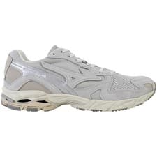 Image of Mizuno Wave Rider 10 Lace-Up Mens Grey Trainers D1GA2277_01